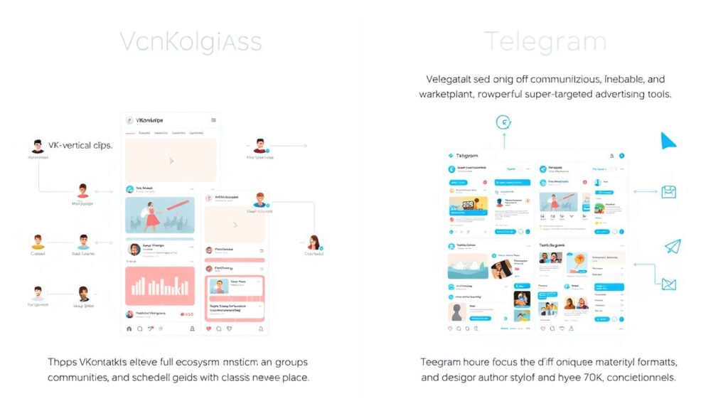 Будущее российских соцсетей: короткое видео, алгоритмы рекомендаций и борьба за внимание - иллюстрация