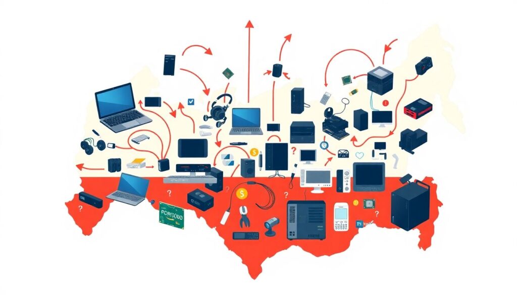 Как меняется рынок компьютеров и комплектующих в России: параллельный импорт, локальные бренды и сборки - иллюстрация