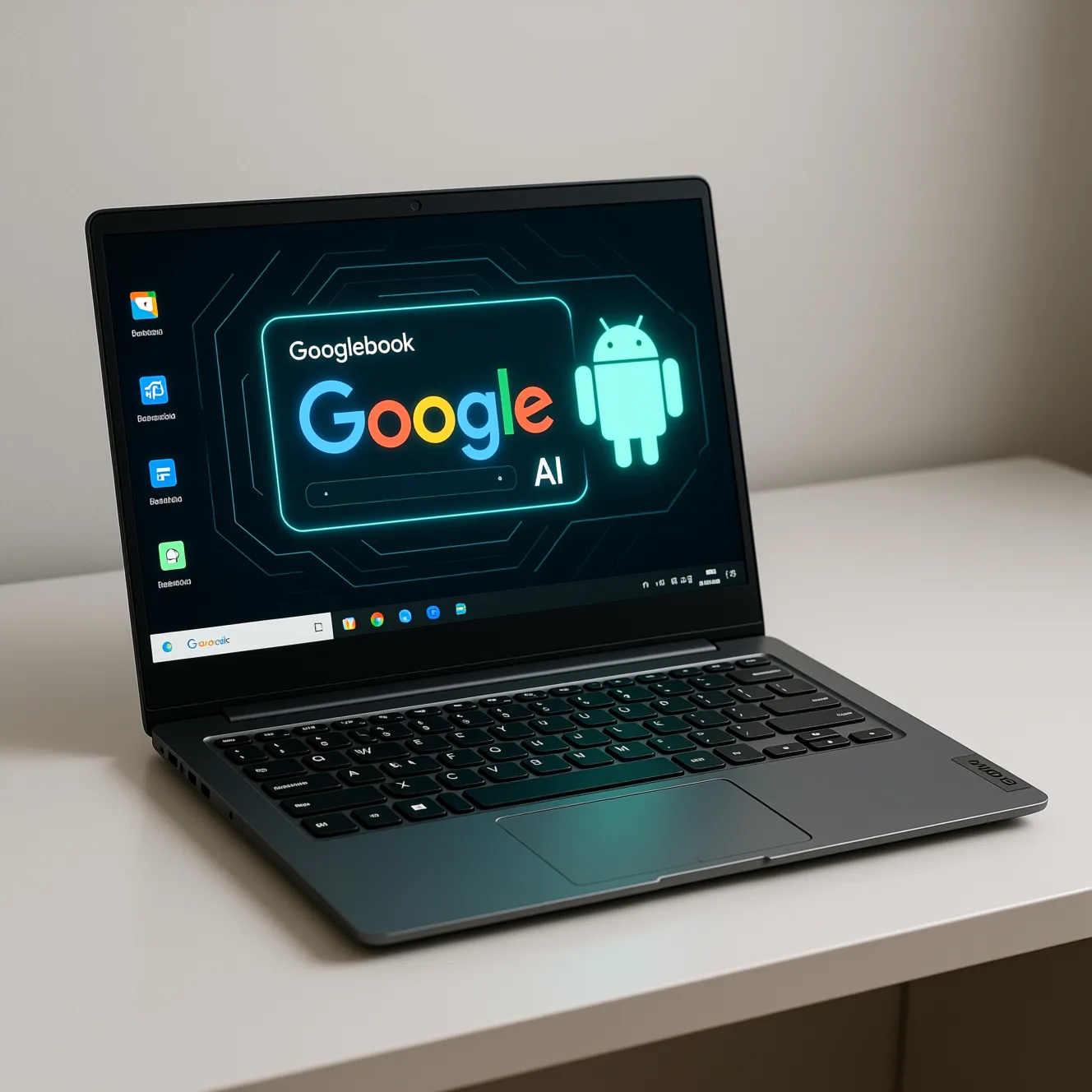 Lenovo googlebook 15: дизайн первого ноутбука googlebook на android с ИИ-ОС